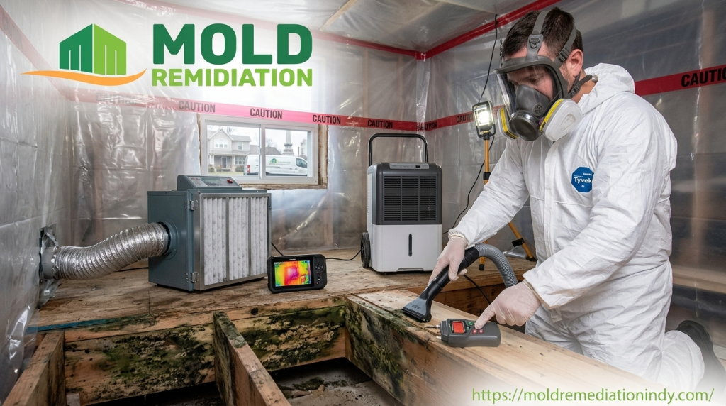 Mold in Crawlspaces Indiana